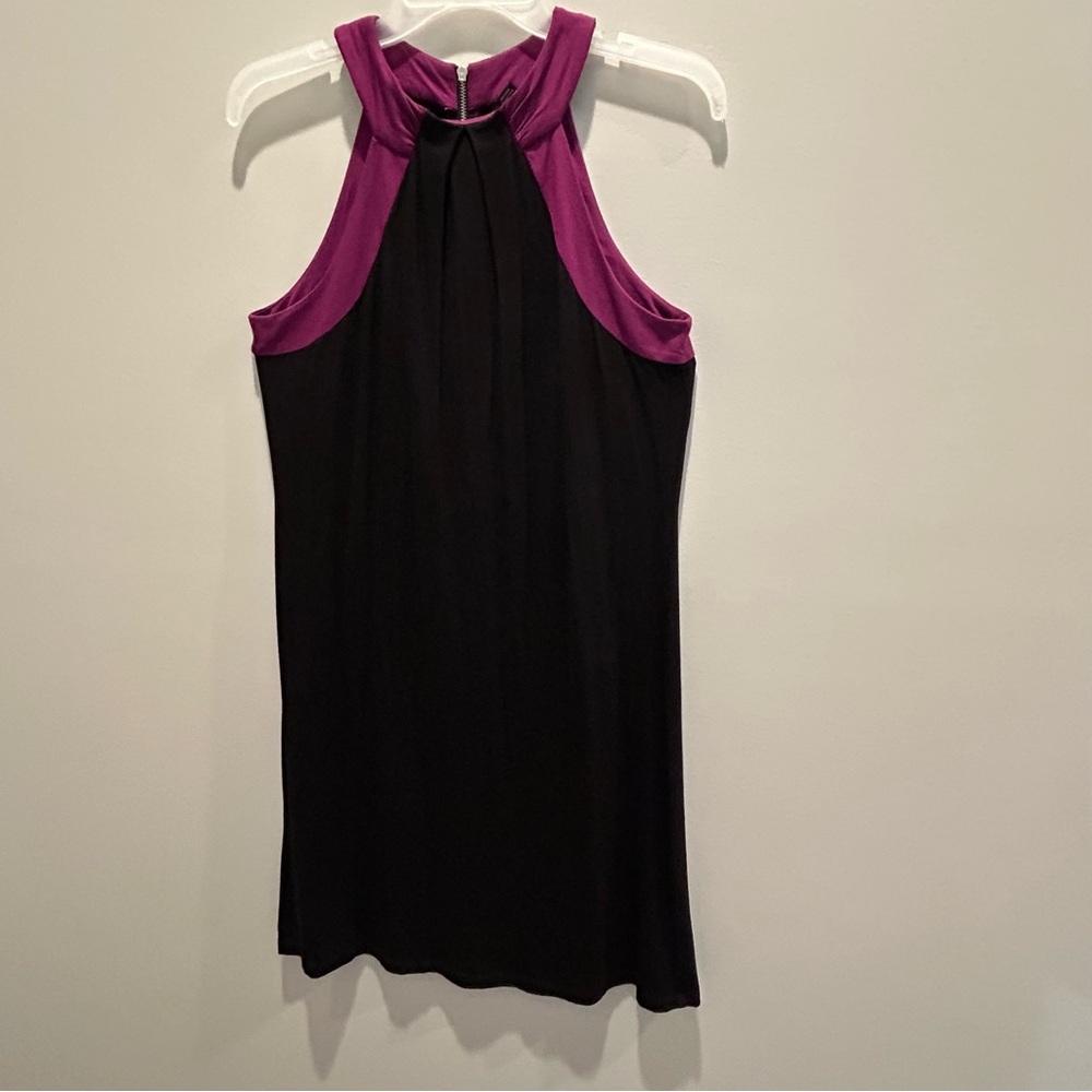 INC International Concepts Purple and Black Dress